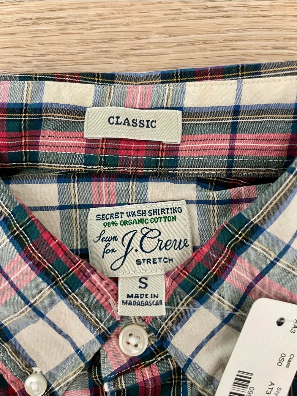 J. Crew classic button